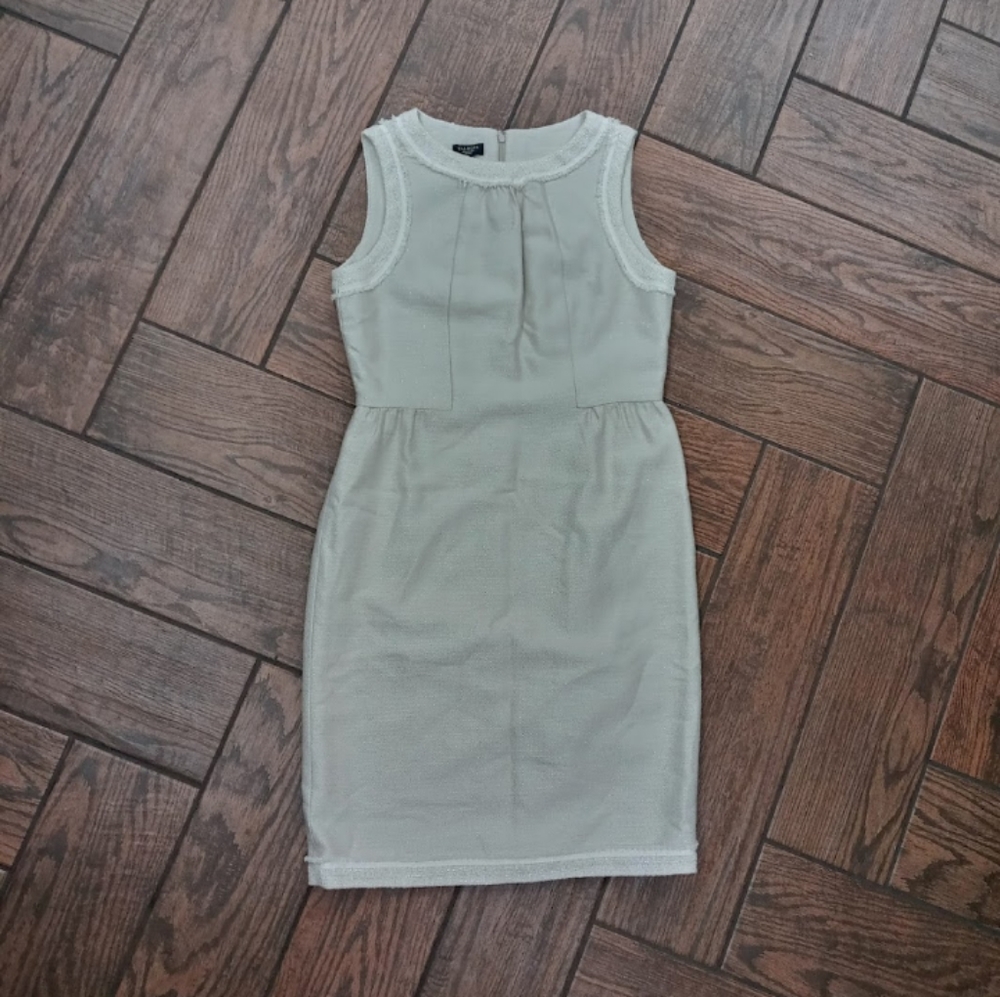 Talbots Petite Tweed Sleeveless Dress